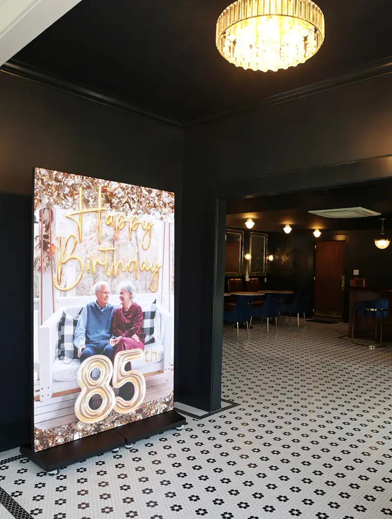 Picture This LED Video Wall with 2 screens